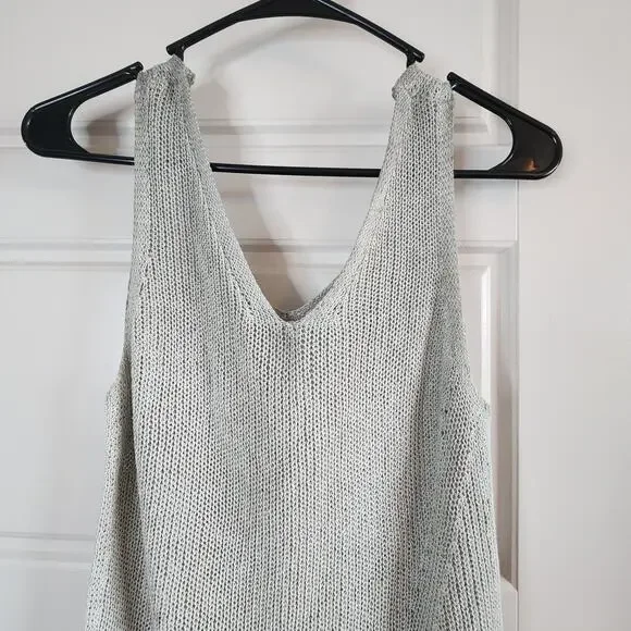 Charlie B Knit Top Women Small Color Celadon Capsule Wardrobe Neutral Minimalist - Picture 3 of 14